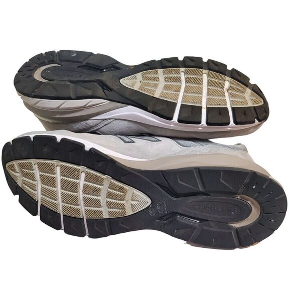 New Balance 990v5 Mens 12D Running Shoes M990GL5 Made in USA Gray Sneakers 46.5 - Picture 8 of 10